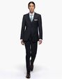 Generation Tux Charcoal Notch Lapel Suit Gray Tuxedo - thumbnail - 2