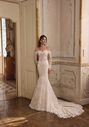 Justin Alexander Lolita Mermaid and Trumpet Wedding Dress - thumbnail - 1