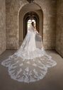 KITTY CHEN FAINA, H2537 Fit-and-Flare Wedding Dress - thumbnail - 2