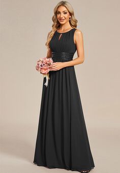 Ever-Pretty ES01955 Scoop Bridesmaid Dress