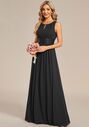 Ever-Pretty ES01955 Scoop Bridesmaid Dress - thumbnail - 1