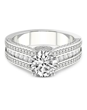 Friendly Diamonds Glamorous Princess, Asscher, Cushion, Radiant, Round Cut Engagement Ring