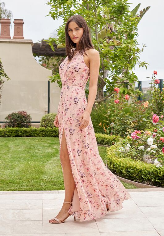 B2 Bridesmaids by Jasmine B263009 Halter Bridesmaid Dress - 2