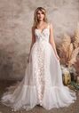 Lillian West 66224 Fit-and-Flare Wedding Dress - thumbnail - 1