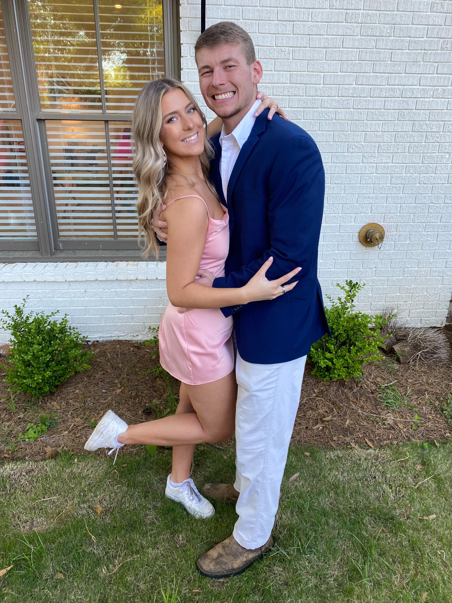 Our first date party together at Ole Miss