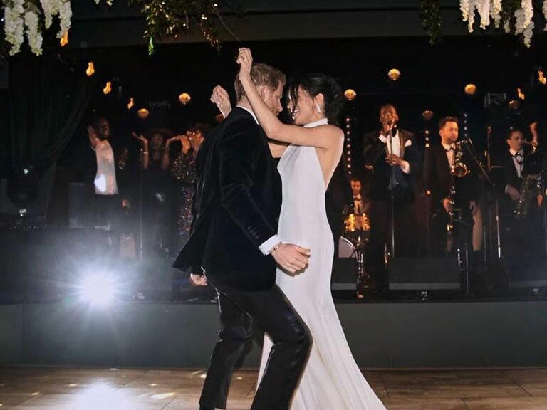 Meghan Markle and Prince Harry's first dance