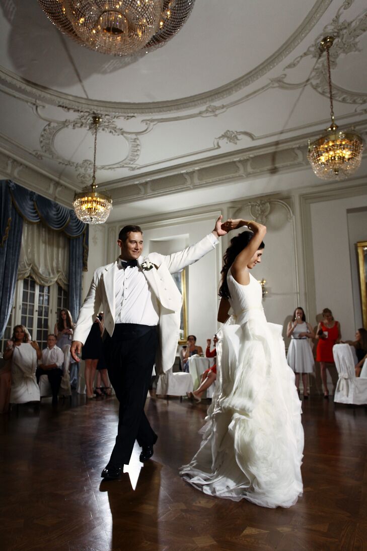 “Our reception was musically an eclectic mix of classic Sinatra-swooners to modern hits, all carefully prepared by close friend of the couple, DJ Mark Styles of Audio Jack Entertainment who has worked with some of the worlds top talents from Kaskade to John Legend,” Katie says. “Our first dance was to ‘Only Have Eyes for You’ by the Flamingos.”