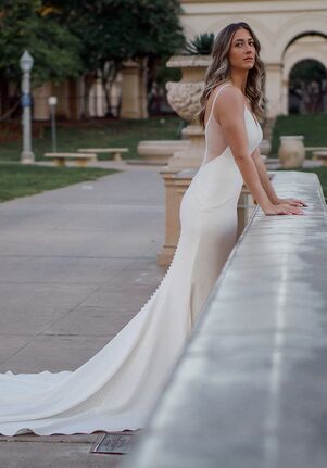 Essense of Australia D3305 Sheath Wedding Dress