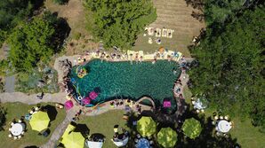 Pool Party at Napa Private Event Wedding Weekend