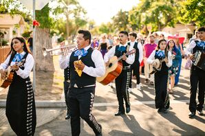 Mariachi Band at Wedding in California