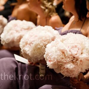 White Peony Bouquets
