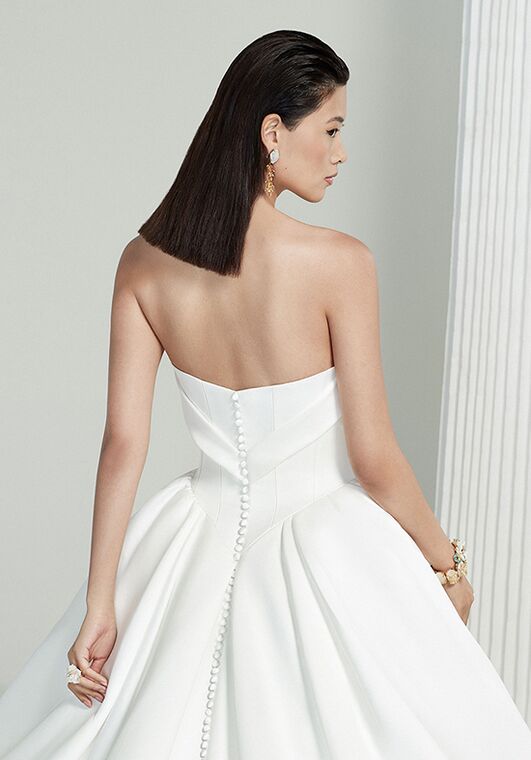 Justin Alexander Signature Joan A-Line Wedding Dress - 3