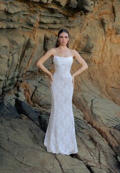 Wilderly Bride Azalea- F344 Sheath Wedding Dress