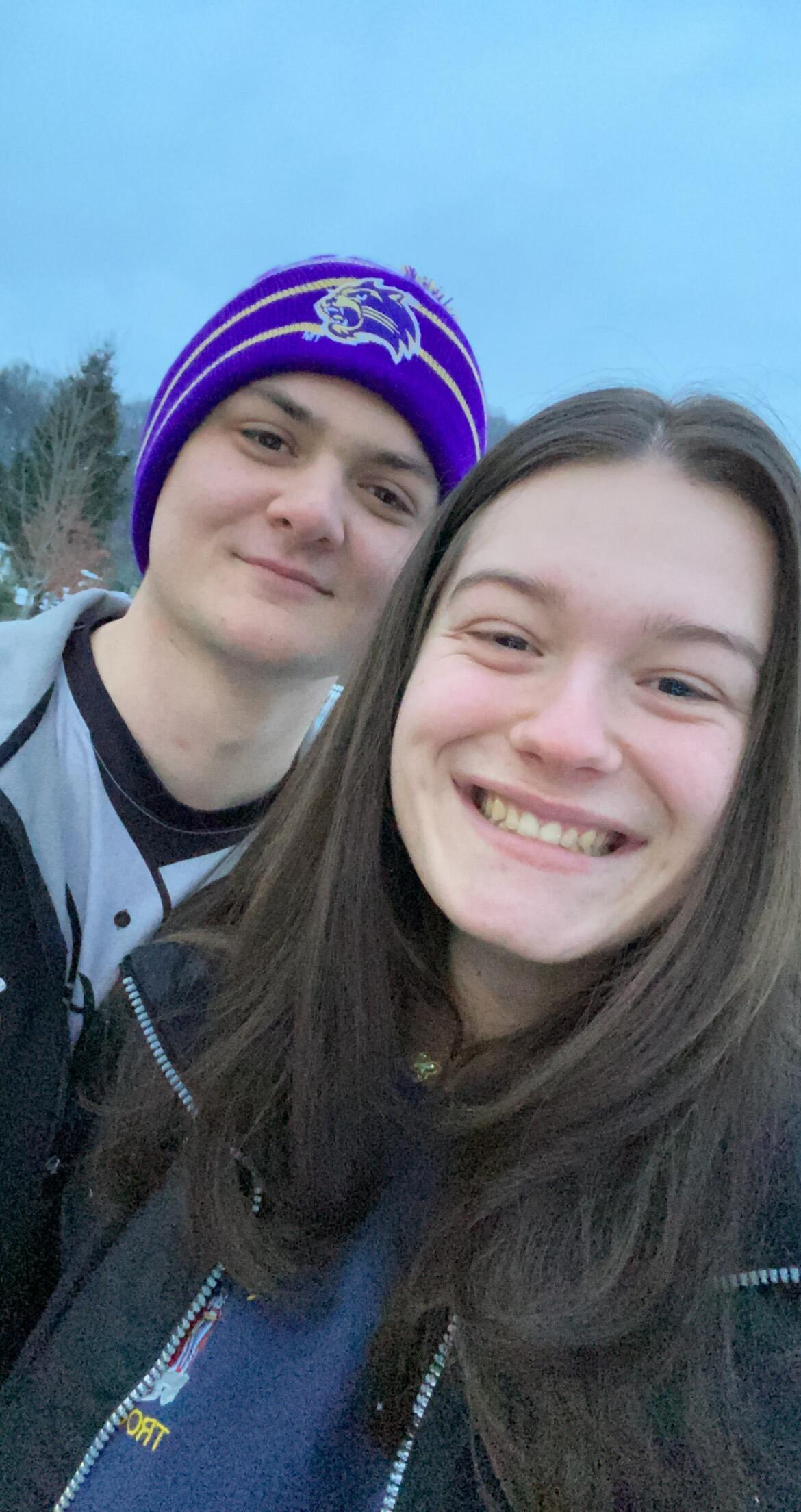 Our first snow day in Cullowhee, NC! Of course, we totally built a snowman on Ronald’s car and had an epic snowball fight.