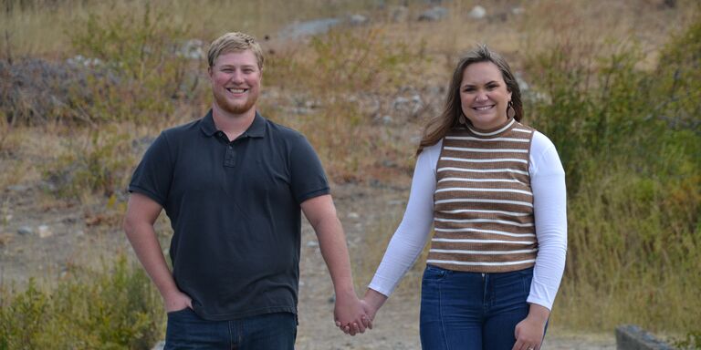 Jordyn & Logan Home Page Banner