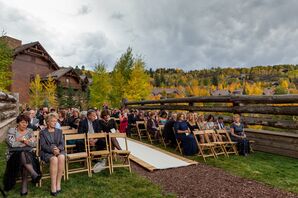 Outdoor Wedding Ceremony at Ritz-Carlton, Bachelor Gulch