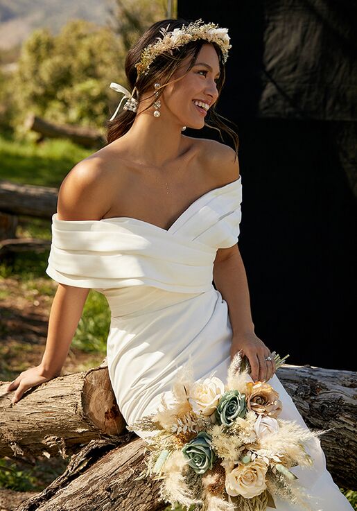 Madison James Karoline Sheath Wedding Dress - 2