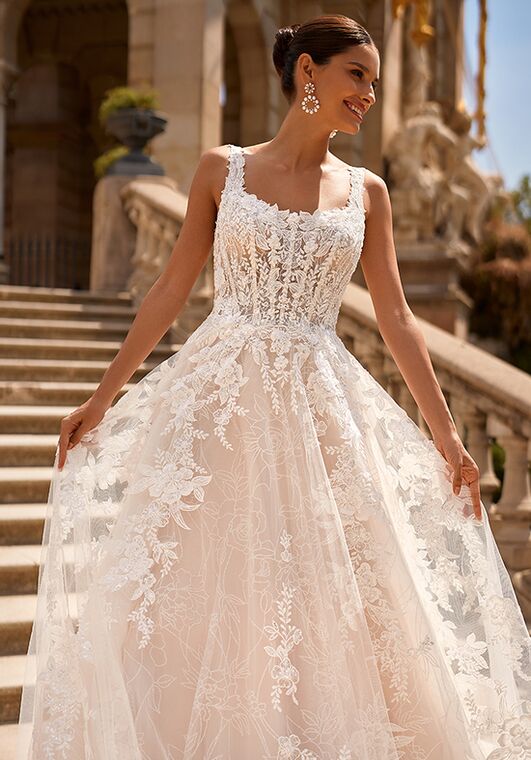 Val Stefani Nathalie A-Line Wedding Dress - 2