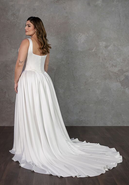 Essense of Australia D4290+ A-Line Wedding Dress - 3