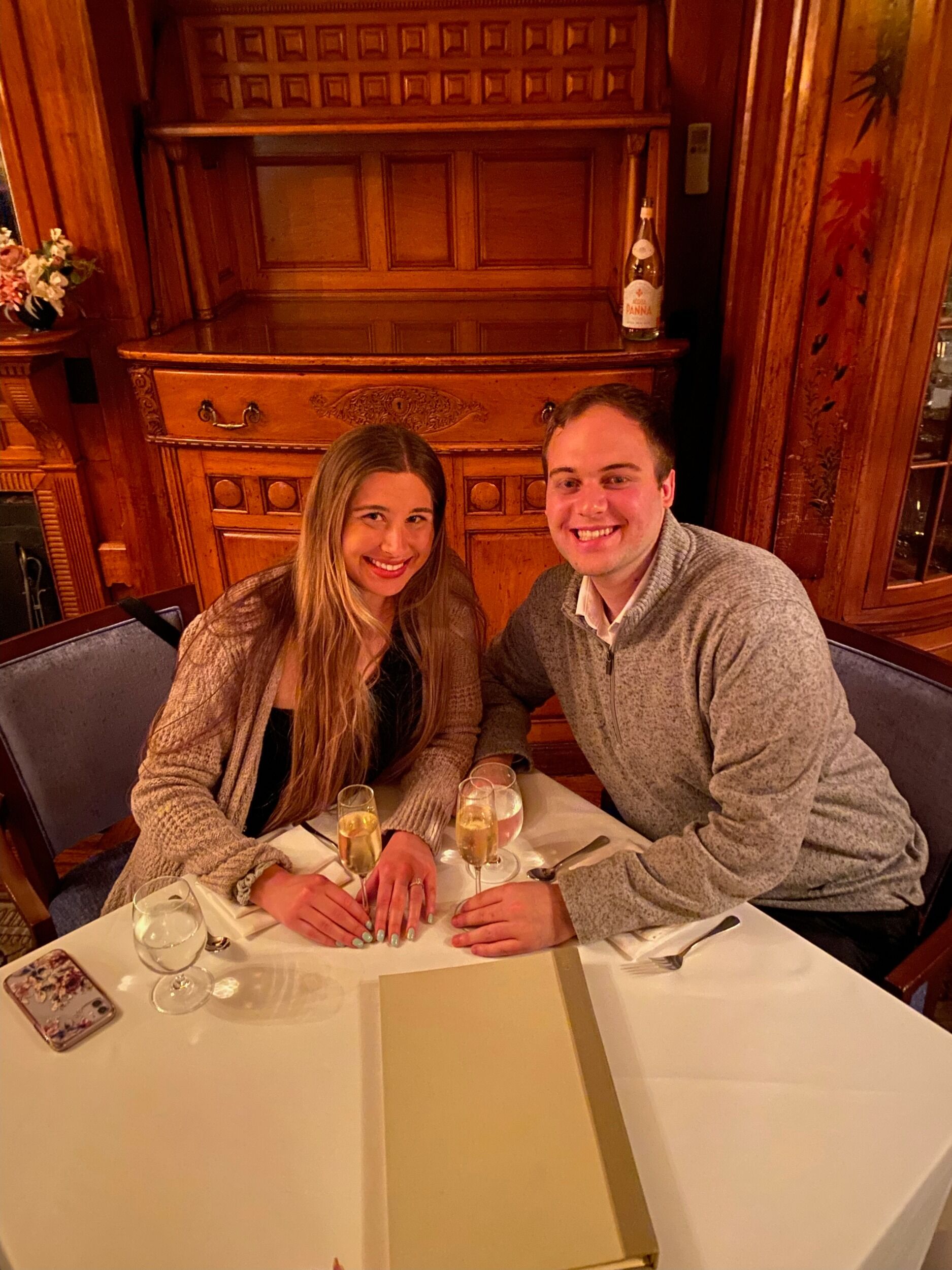 Picture of Engagement Dinner Newport, RI-3/31/2023