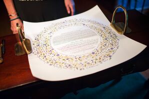 Custom Floral Ketubah