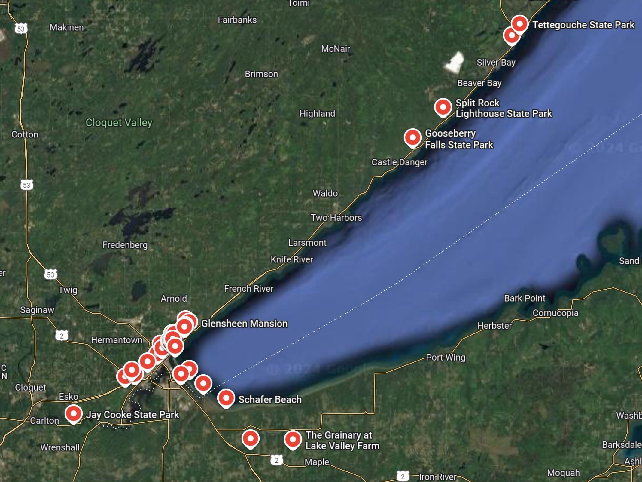 Picture of Things to Do In Duluth - Google Maps 