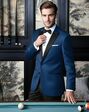 BLACKTIE VERMONT Indigo Blue Wedding Tuxedo Blue Tuxedo - thumbnail - 3