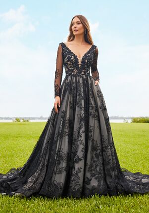 Adrianna Papell Platinum 31205 Ball Gown Wedding Dress
