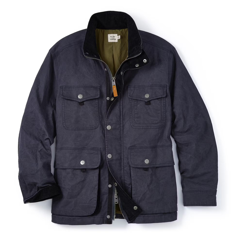 Men's Waxed Jacket from Huckberry for the best 16th wedding anniversary gift ideas