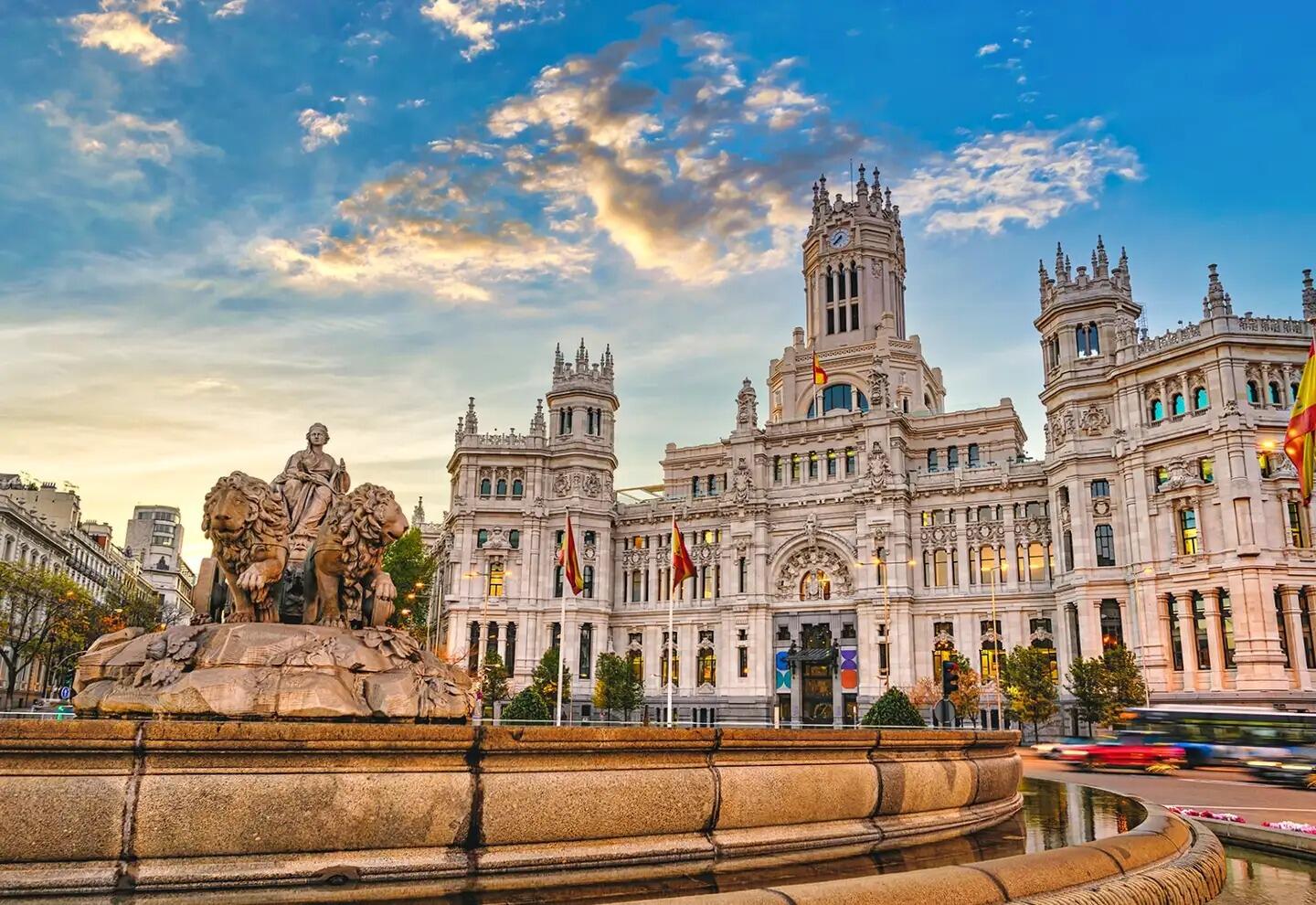 Saturday (flexible): Arrive in Madrid!  