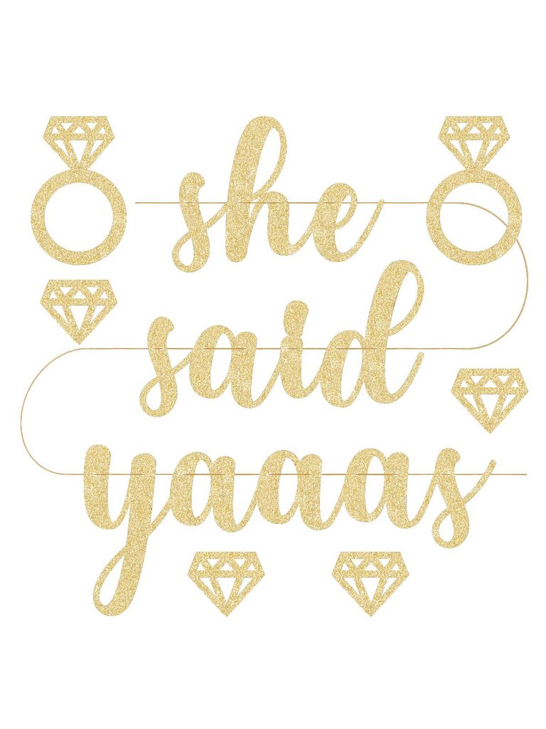 Bachelorette party banner