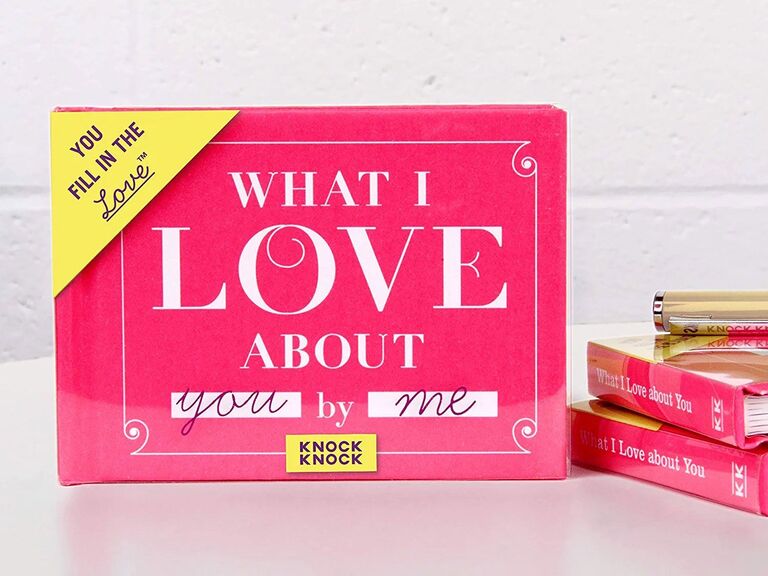 Fill-in-the-blank book long distance relationship gift