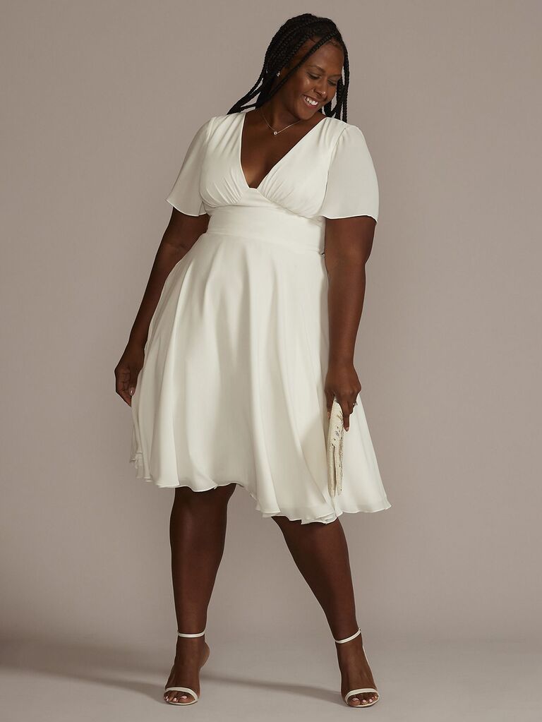 short wedding party dresses