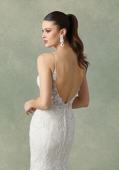 Justin Alexander Felix Fit-and-Flare Wedding Dress