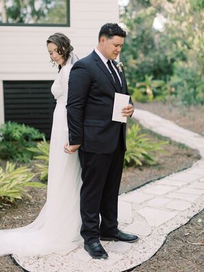 Couple Shares Pre-Ceremony Private Moment