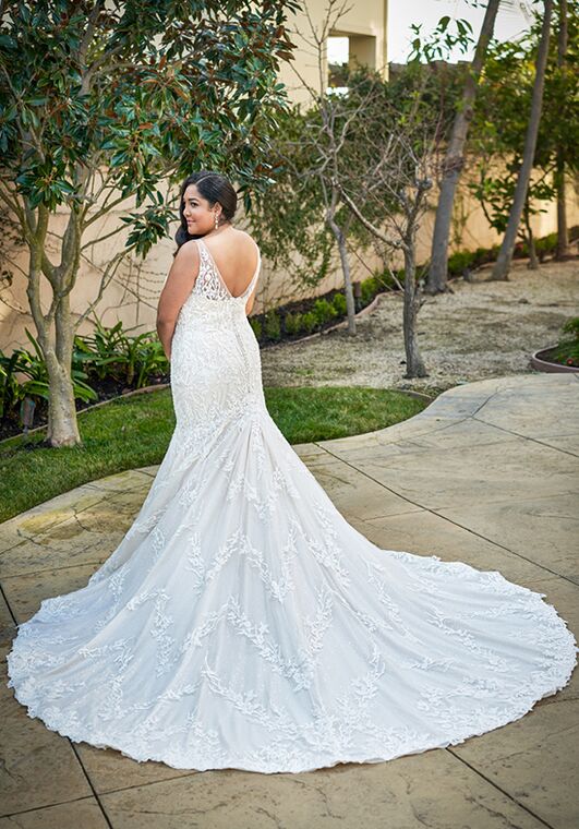 Jasmine Couture T222060N Mermaid Wedding Dress - 2
