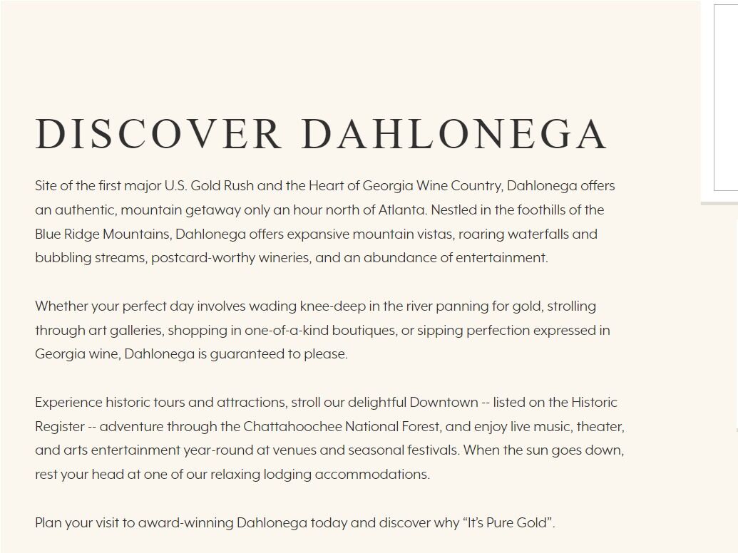 Picture of Discover Dahlonega 