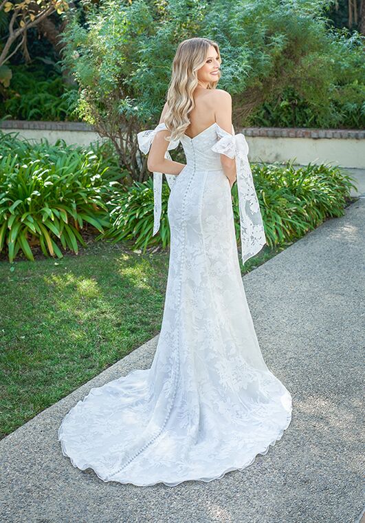 Jasmine Couture RACHEL Fit-and-Flare Wedding Dress - 2