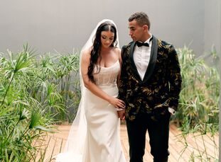 To celebrate their love and marriage, Emma and Collin planned a romantic-yet-boho wedding in <a href="https://www.theknot.com/content/mexico-marriage-