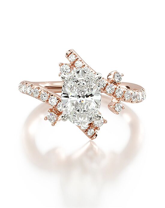 James Allen Oval Cut Engagement Ring - 1