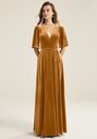 AW Bridal AW Stretto Dress V-Neck Bridesmaid Dress - thumbnail - 3