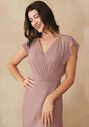 AW Bridal AW Kathy Dress V-Neck Bridesmaid Dress - thumbnail - 3