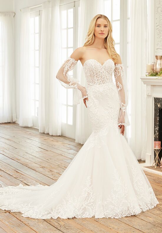 Adrianna Papell Platinum 31243 Mermaid Wedding Dress - 1