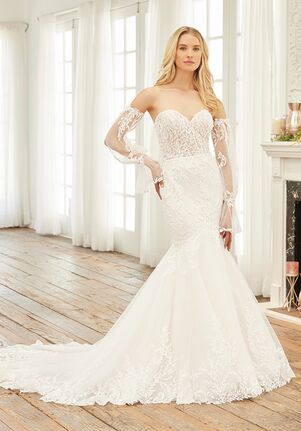 Adrianna Papell Platinum 31243 Mermaid Wedding Dress