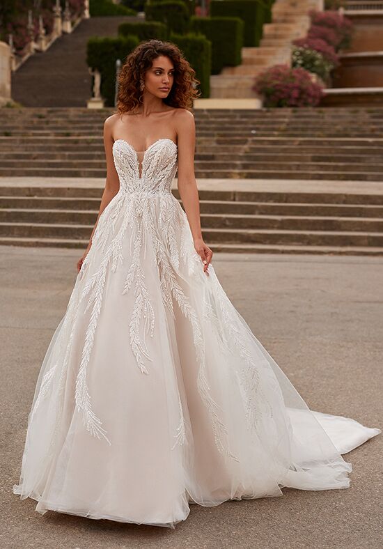 Moonlight Couture H1530 A-Line Wedding Dress - 1