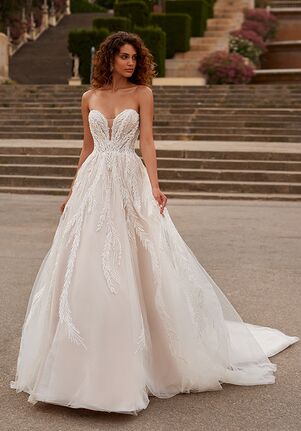 Moonlight Couture H1530 A-Line Wedding Dress