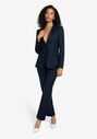 Generation Tux Women's Navy Suit Pantsuits and Separates Wedding Dress - thumbnail - 1