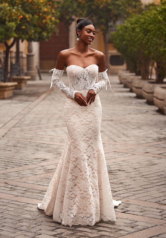 Simply Val Stefani Palma Mermaid and Trumpet Wedding Dress - 1