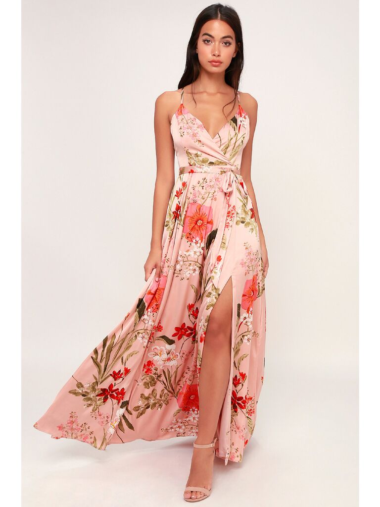 fancy maxi dresses for weddings 2022