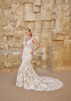 Casablanca Bridal 2461 Angie Fit-and-Flare Wedding Dress